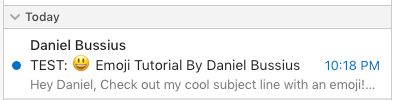 Step 6 - How to create emojis in Infusionsoft emails - Daniel Bussius