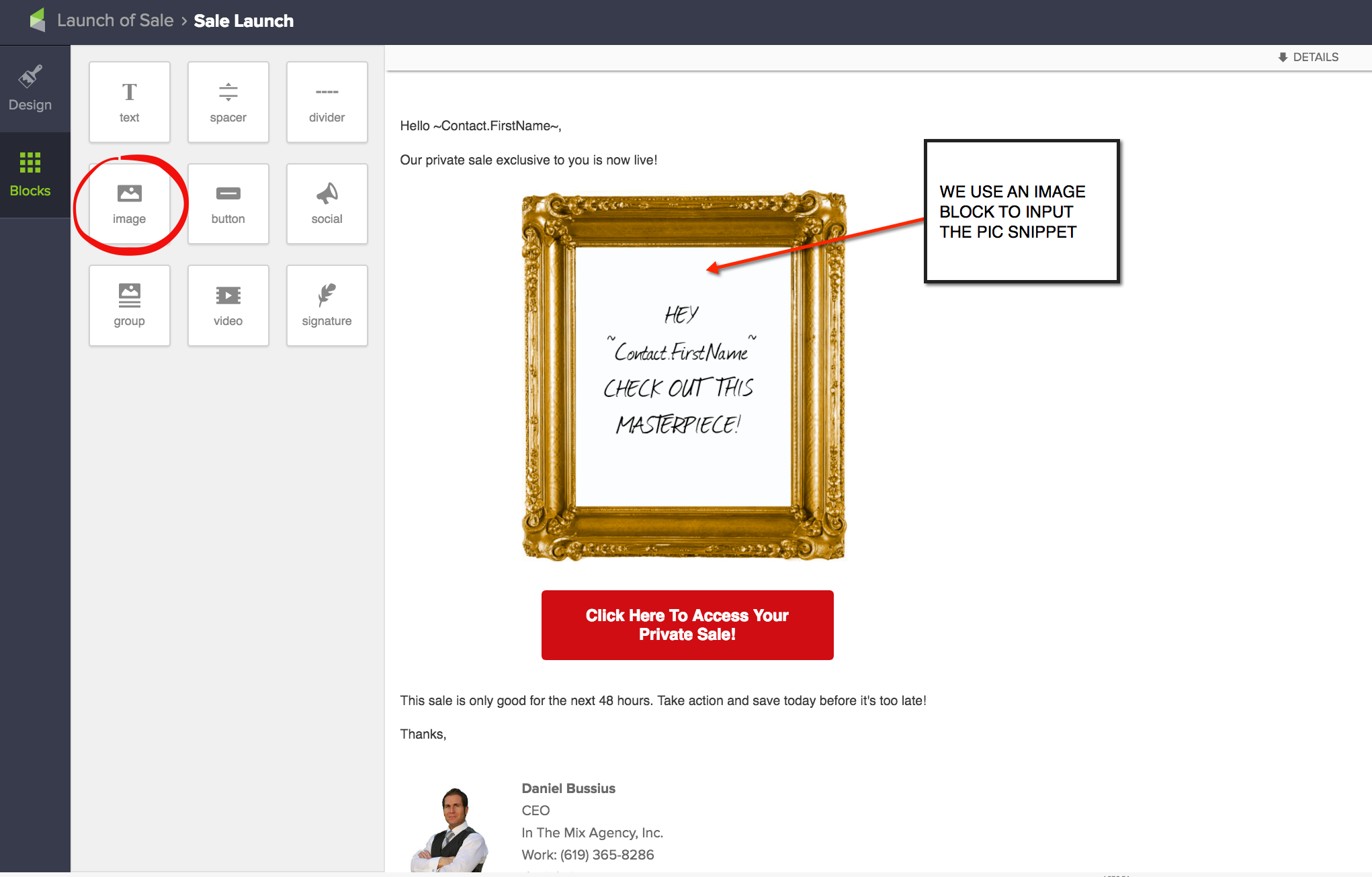 Create Personalized Images In Your Email