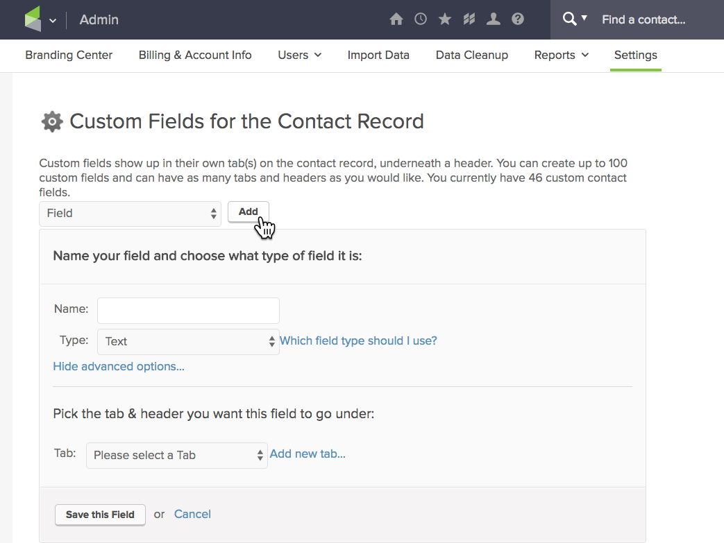 infusionsoft create custom field-daniel bussius